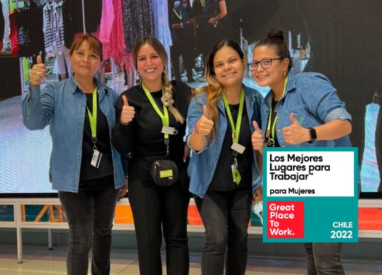 Falabella Retail y equidad de género:  dentro de los tres mejores lugares para que trabajen mujeres en Chile según Great Place To Work