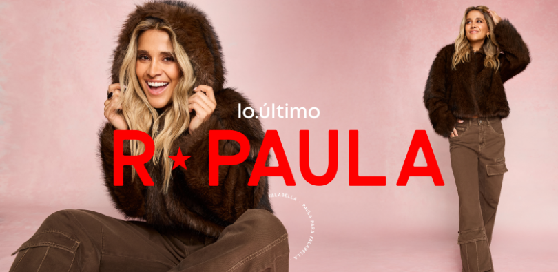 Paula Fernández (Ropero Paula) presentando su segunda colección de ropa cápsula con Falabella.