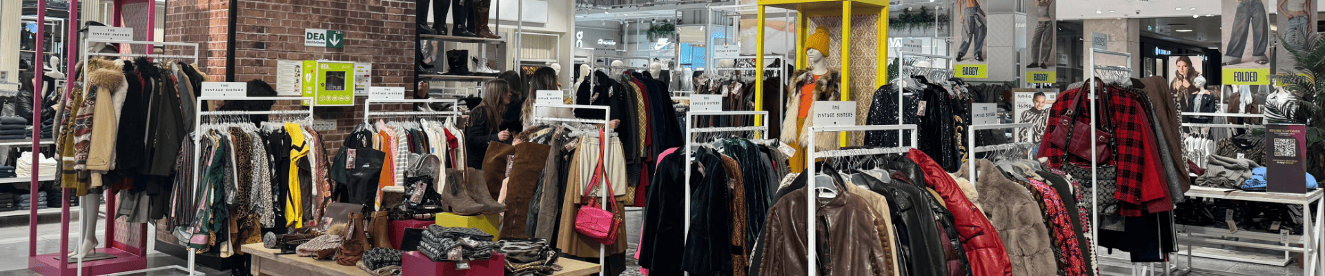 Espacio Flea Market dentro de la tienda Falabella Parque Arauco