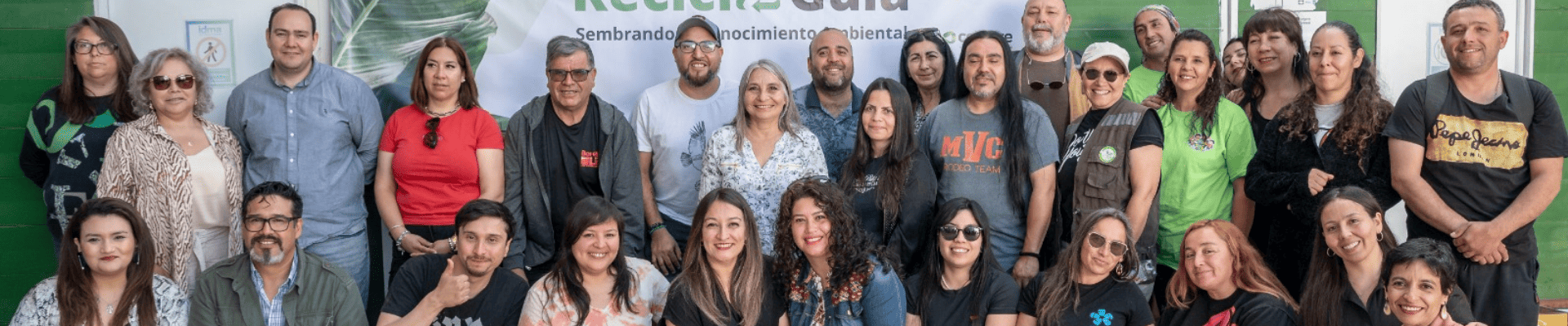 Recicladores de base del programa ReciclaGuías