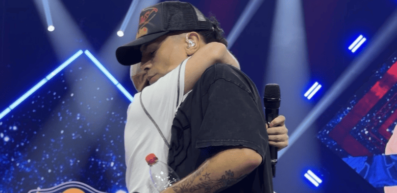 Ecko de Falabella en la final internacional de Red Bull Batalla en el Movistar Arena.