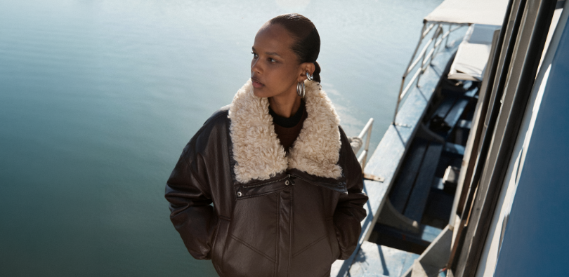 campaña de chaquetas y abrigos Arriba Latinas de Falabella.