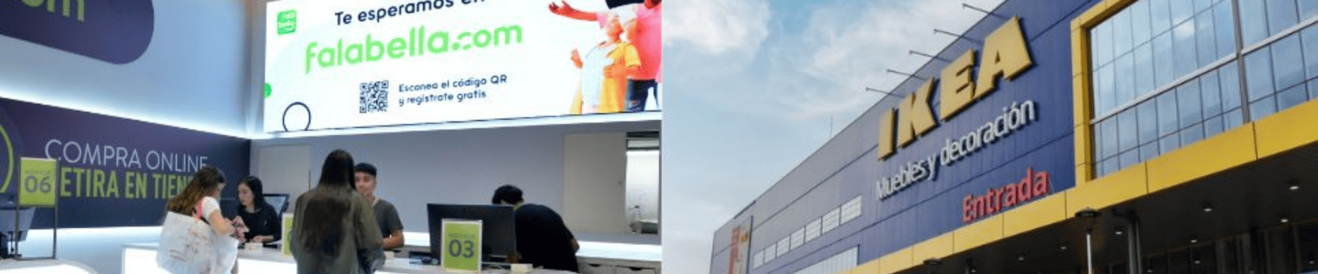 decoración IKEA exhibidos dentro del sitio web y app de Falabella.com