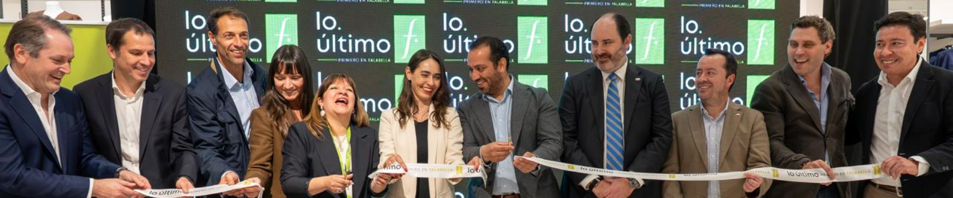 Inauguración de la nueva tienda Falabella en Coyhaique en la Región de Aysén
